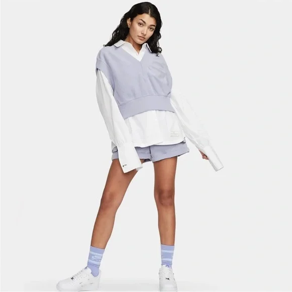 Women's Light Purple Nike vest - Picture 2 of 13